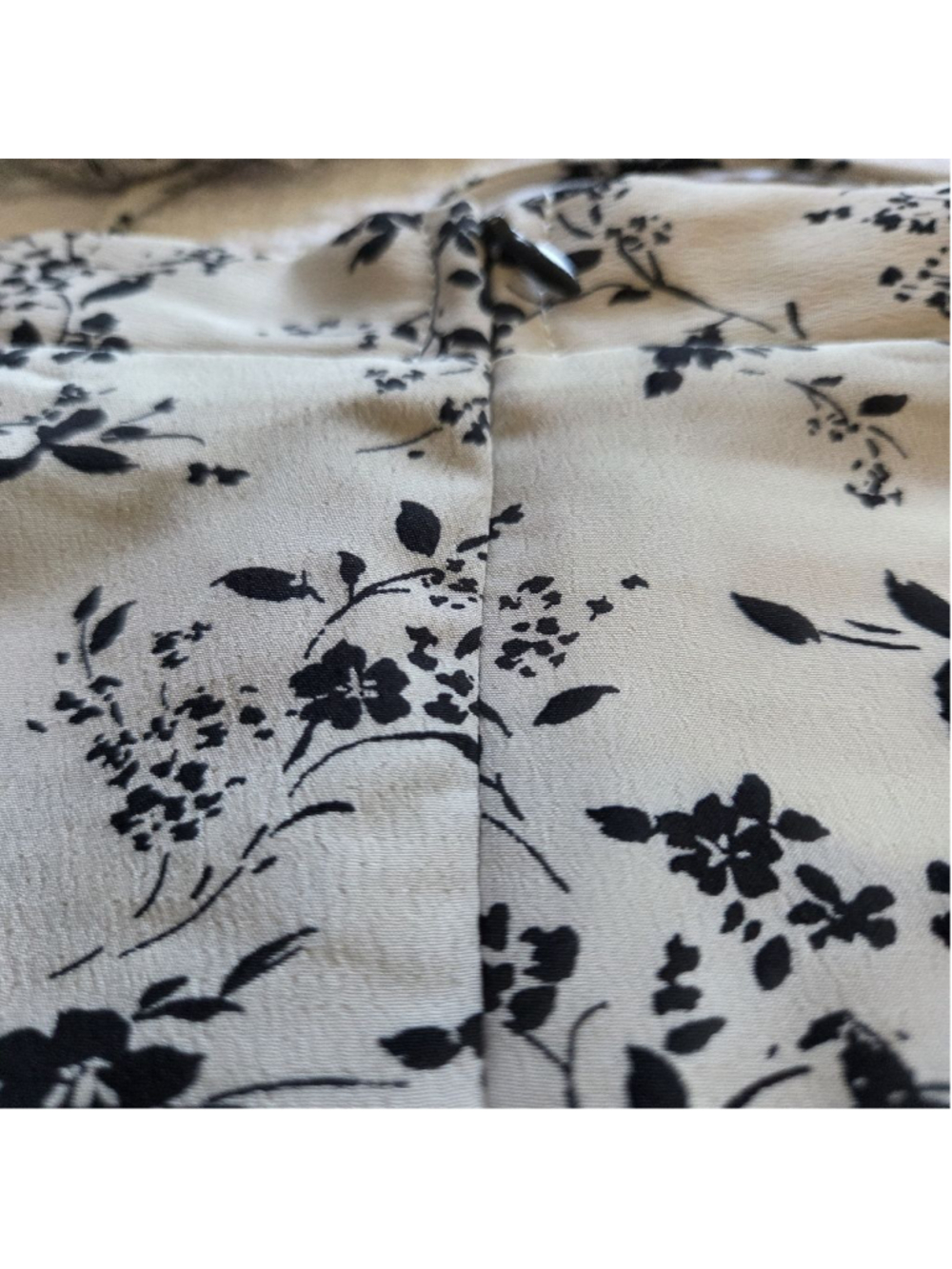 Women's MAPCIE Beige Black Floral Maxi Skirt Set M - Picture 16 of 16